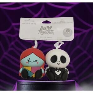 2023 Hallmark Jack & Sally Nightmare Before Christmas‎ Better Together Ornaments